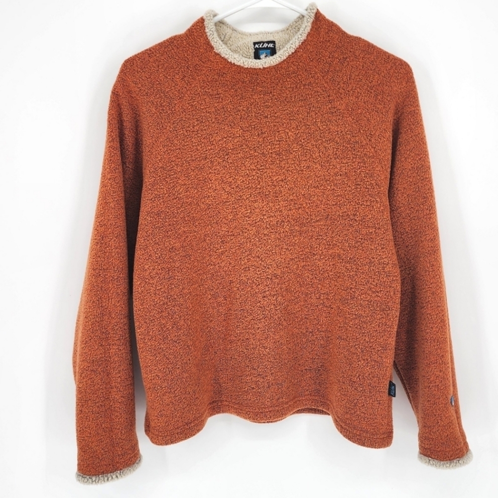 Kuhl Alpaca Fleece Sweater Mock Neck Small